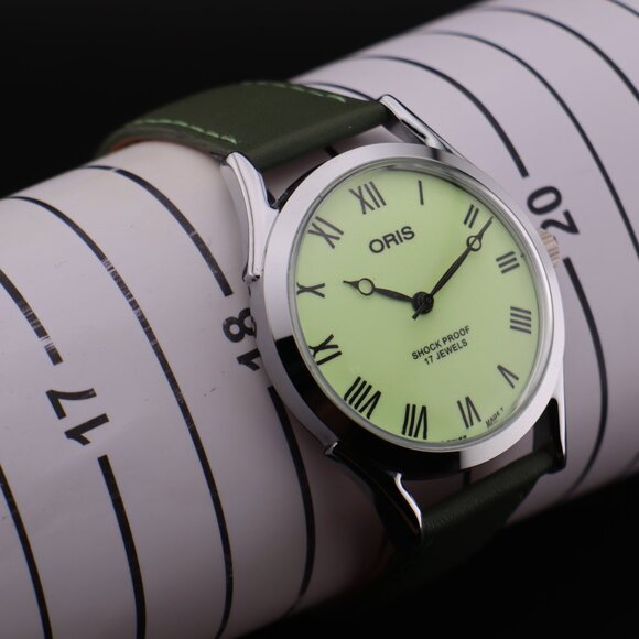 Oris Vintage Swiss 17 Jewels Hand-Wound Mechanical Men's Watch - FREE SHIPPING - Picture 10 of 12